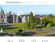 Tablet Screenshot of creaseharman.com